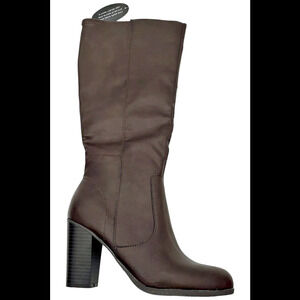 Style & Co Women's Addyy Dress Extra Wide Calf Boots Chocolate - Wide